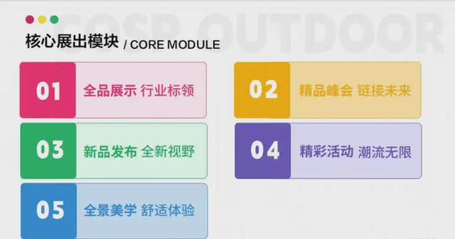 2025COSP国际户外展排期户外运动展用品展露营展(图3)