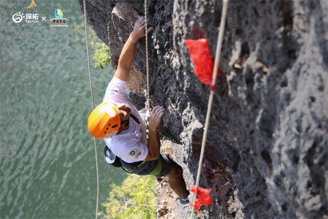 探拓赞助攀岩盛赛以硬核装备助力选手们奋力攀登(图3)
